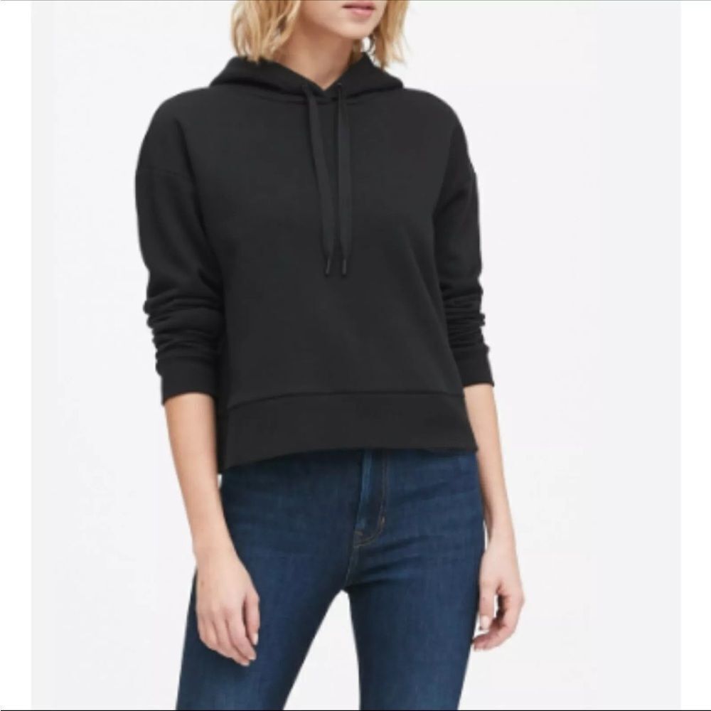 Banana Republic Hoodie in Black Women’s Size S